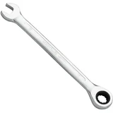 MAXPOWER 10 mm kombinirani ključ z 72-zobno ragljo, 12-kraki zobniški ključ, kovan in toplotno obdelan kromiran V jeklo, metričen, kromiran, (22148672)