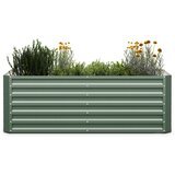 Blumfeldt Dvignjena gredica High Grow Straight, 160 x 80 x 80 cm, iz valovite jeklene pločevine, enostavna za montažo, odporna proti rji in mrazu | Shoptok.si