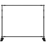  Stalci za pozadinu 2 kom crni 254 x 243 cm čelični | Eponuda.ba