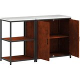  Kuhinjski set za pohranu HATTEM 2 pcs Rđa Čelik | shoptok.hr