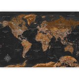  Foto tapeta - World: Stylish Map 294x210 Samoljepljiva | shoptok.hr