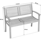 Gardenson Vrtna Klop Cordoba, Masivno | Shoptok.si