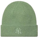 New Era Kape Wmns Wide Cuff Beanie New York Yankees Hat Zelena | Shoptok.si