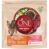 Purina ONE Mini Skin & Coat govedina - Varčno pakiranje: 2 x 1,5 kg | shoptok.hr