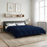  Zimska posteljnina Temno modra 200 x 220 cm Mikrovlakna, (5000284480) | Shoptok.si