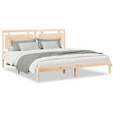  Dugi okvir kreveta bez madraca 180 x 220 cm masivno drvo | shoptok.hr