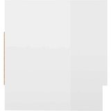 vidaXL Ormar visoki sjaj bijeli 70 x 32,5 x 35 cm od iverice | shoptok.hr