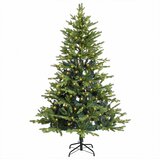  Umjetno božićno drvce s nogom 120 cm 150 LED lampica | shoptok.hr