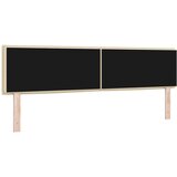  LED glava kreveta s LED trakama Krema 180 cm tkanina | shoptok.hr