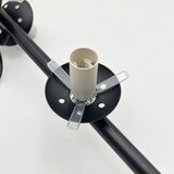  brilagi - visilica na sajli malony 6xE14/20W/230V crni | Eponuda.com