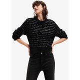 Desigual Ženski džemper u crnoj boji | shoptok.hr