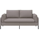 SOFA za dvije osobe Sivosmeđa 188 x 81 x 89 cm Tkanina Slike