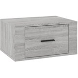  Zidni noćni ormarići 2 kom Boja sivog hrasta sonome 50x36x25 cm | shoptok.hr