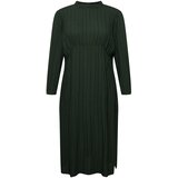 Guido Maria Kretschmer Curvy Collection Obleka 'Maureen' kaki / temno zelena | Shoptok.si