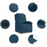  Naslonjač plavi baršunasti | shoptok.hr