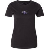 Calvin Klein Jeans Majica temno modra / črna / bela | Shoptok.si