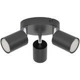Eglo Stropni reflektor (Tri snopi svetlobe, 5 W, GU10, IP20, Črna, Število svetlobnih elementov: 3 kos) | Shoptok.si