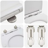 vidaXL Bijela Plastika Standard WC sjedište Ostalo Moderno | shoptok.hr