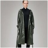 Rains Vetrovke A LINE LONGER W JACKET W3 Zelena | Shoptok.si