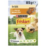 FRISKIES PURINA Vlažna hrana za pse u sosu sa piletinom i šargarepom, 85g cene
