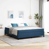  Krevet s opruga kutije Plava 180 x 200 cm tkanina | shoptok.hr