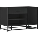  Klupa za cipele crna 80x40x53,5 cm od drveta i metala | shoptok.hr