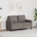  Dvosjed od tkanine smeđesivi 120 cm | shoptok.hr