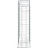  Gabionska košara s lukom 150x50x160/180 cm pocinčano željezo | shoptok.hr