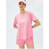 Koton T-Shirt - Pink Cene