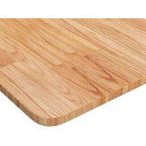  Kvadratna mizna plošča sv. rjava 50x50x1,5 cm trdna hrastovina, (20712720) | Shoptok.si