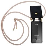 Cadorabo VRGA ZA MOBILNO PELETON Združljivo s Samsungom v Pearly Rosegold - Silikonski zaščitni pokrov z zlatimi obroči, jermen za vrvi in ​​snemljivimi ohišjem, (20583933) Cene