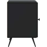  Nočna omarica Črna 43 x 34,5 x 50 cm Inženirski les, (5000209624) | Shoptok.si