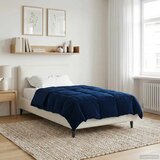  Ljetni pokrivač Šonerisan Tamno plava 135 x 200 cm Mikrovlakna | shoptok.hr