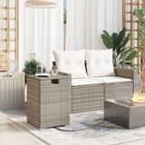 vidaXL Zaščita za plinsko jeklenko siva 40x40x60 cm poli ratan | Shoptok.si