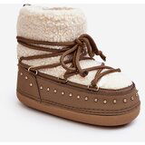 Boto Women's Padded Snow Boots Brown Rohes | Shoptok.si