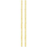 REGALUX regalsystem heavy sustav bočnih profila (visina: 213 cm, 2 kom., drvo) Cijene