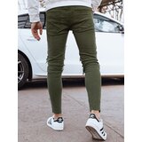 DStreet Spodnie męskie jeansowe zielone | Shoptok.si