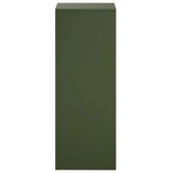  Stalak za biljke 2 pcs Maslinastozelena 30 x 30 x 80 cm Čelik - Maslinastozelena 2x (30 x 30 x 80 cm) | shoptok.hr