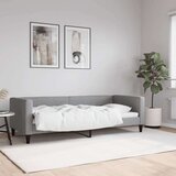  Dnevni krevet svjetlosivi 80 x 200 cm od tkanine Cijene