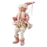  Festa ralphie novogodišnja dekoracija patuljak roze 43cm ( 740056 ) Cene