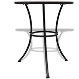  3-dijelni bistro set s keramičkim pločicama boje cigle | shoptok.hr