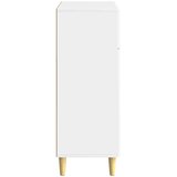  Kreveta s ladicama Bijela visokog sjaja 66 x 34,5 x 90 cm | shoptok.hr