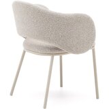 Kave Home Slonokoščen jedilni stol Maina – | Shoptok.si
