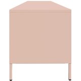 TV ormarić ružičasti 202x39x43,5 cm hladno valjani čelik | Eponuda.com