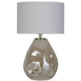 Searchlight EU65420CP - Stona lampa DEVON 1xE27/60W/230V siva/zadimljena | Eponuda.com