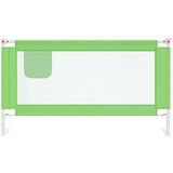 vidaXL sigurnosna ograda za dječji krevet zelena 150 x 25 cm tkanina | shoptok.hr