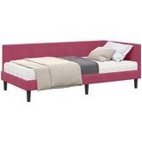  Kutni krevetni okvir s madracem 2 kom. Vinska crvena 100 x 200 cm | shoptok.hr