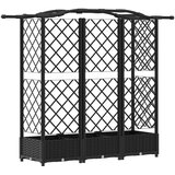  Povišeni krevet s mrežom i krovom Crna 163 x 40 x 126 cm PP | Eponuda.com