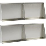  Zid za zadržavanje 4 kom. 60 x 12 x 40 cm Nehrđajući čelik | shoptok.hr