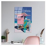 WALLXPERT dekorativna slika od kaljenog stakla, california (uv 1013) 30 x 45cm Cene
